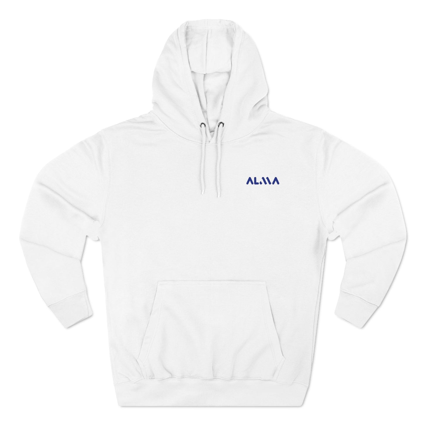 Three-Panel Fleece Hoodie