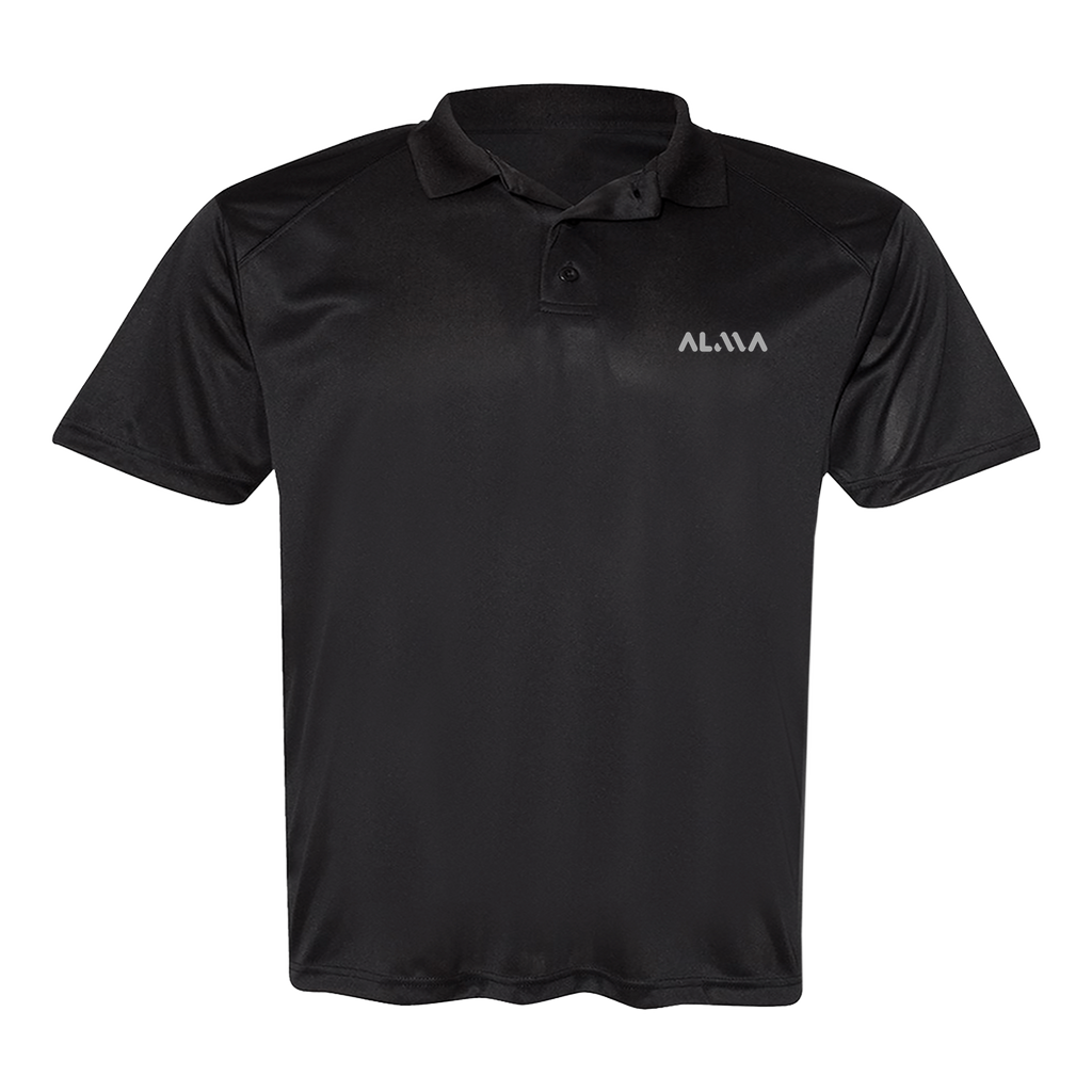 Men's Poly Buttoned Polo I Alma Brand