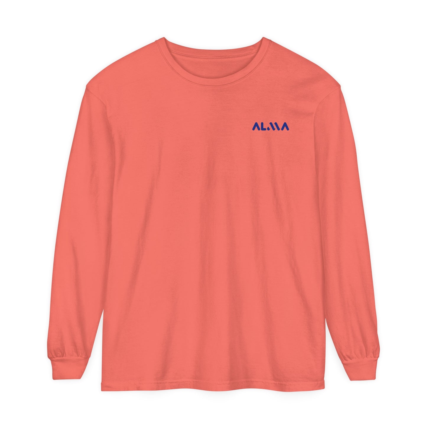 Unisex Garment-dyed Long Sleeve T-Shirt