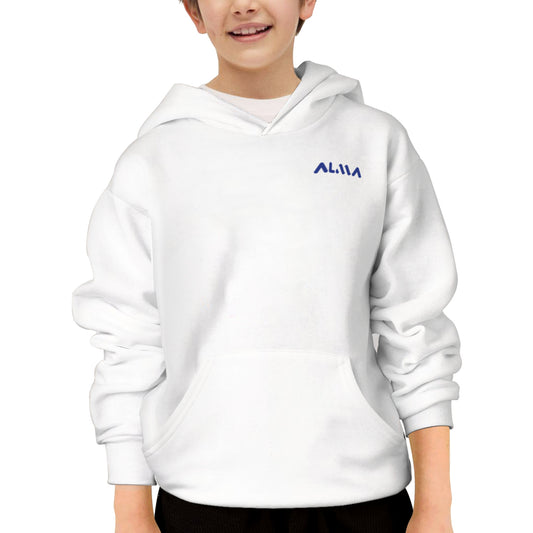 Youth Comfortable Hoodie with Pocket | Alma Brand