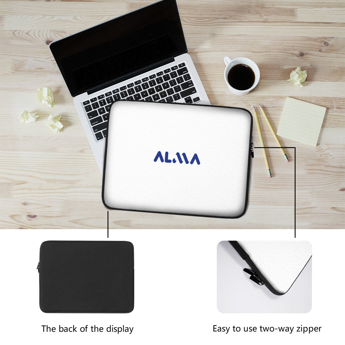 Laptop Padded Lined Bag｜Alma Brand