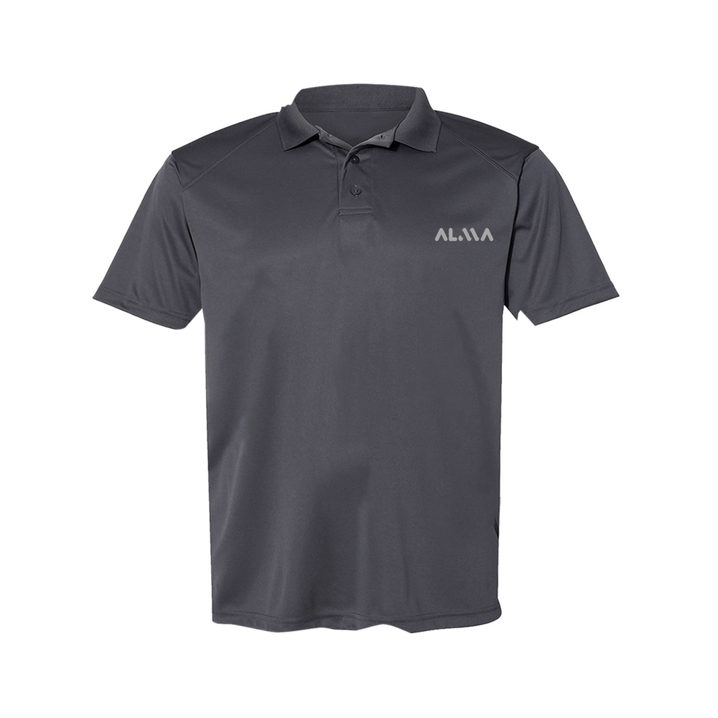 Men's Poly Buttoned Polo I Alma Brand