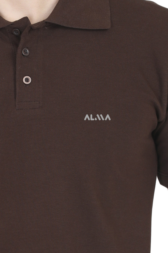 Male Polo Half Sleeve I Alma Brand