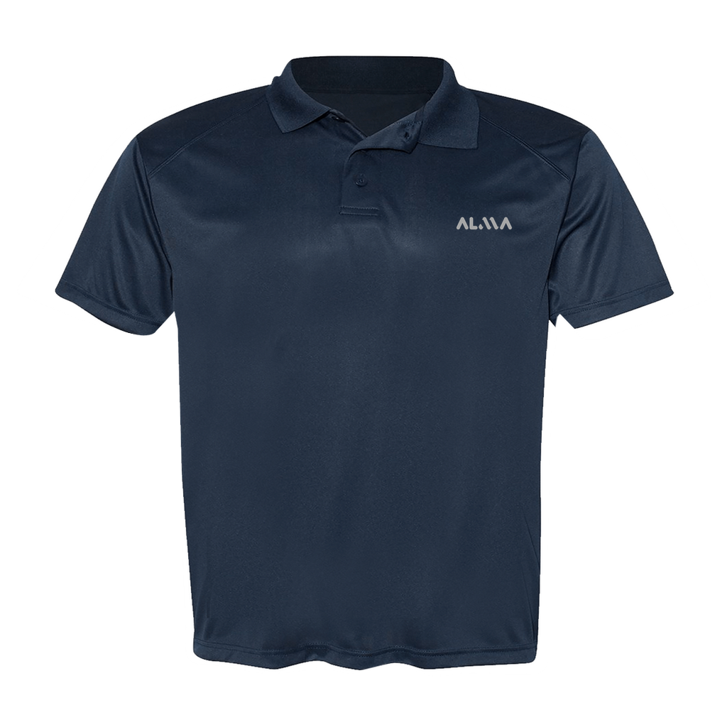 Men's Poly Buttoned Polo I Alma Brand