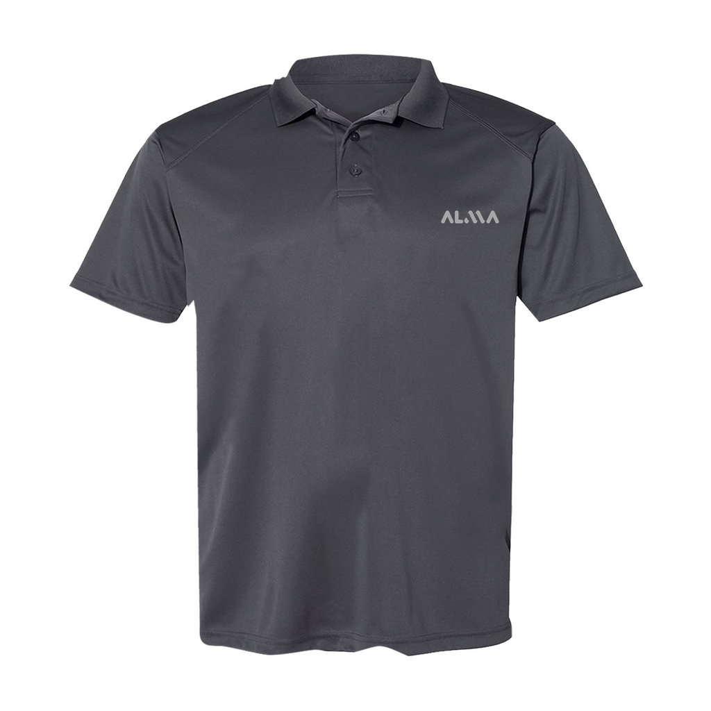 Men's Poly Buttoned Polo I Alma Brand