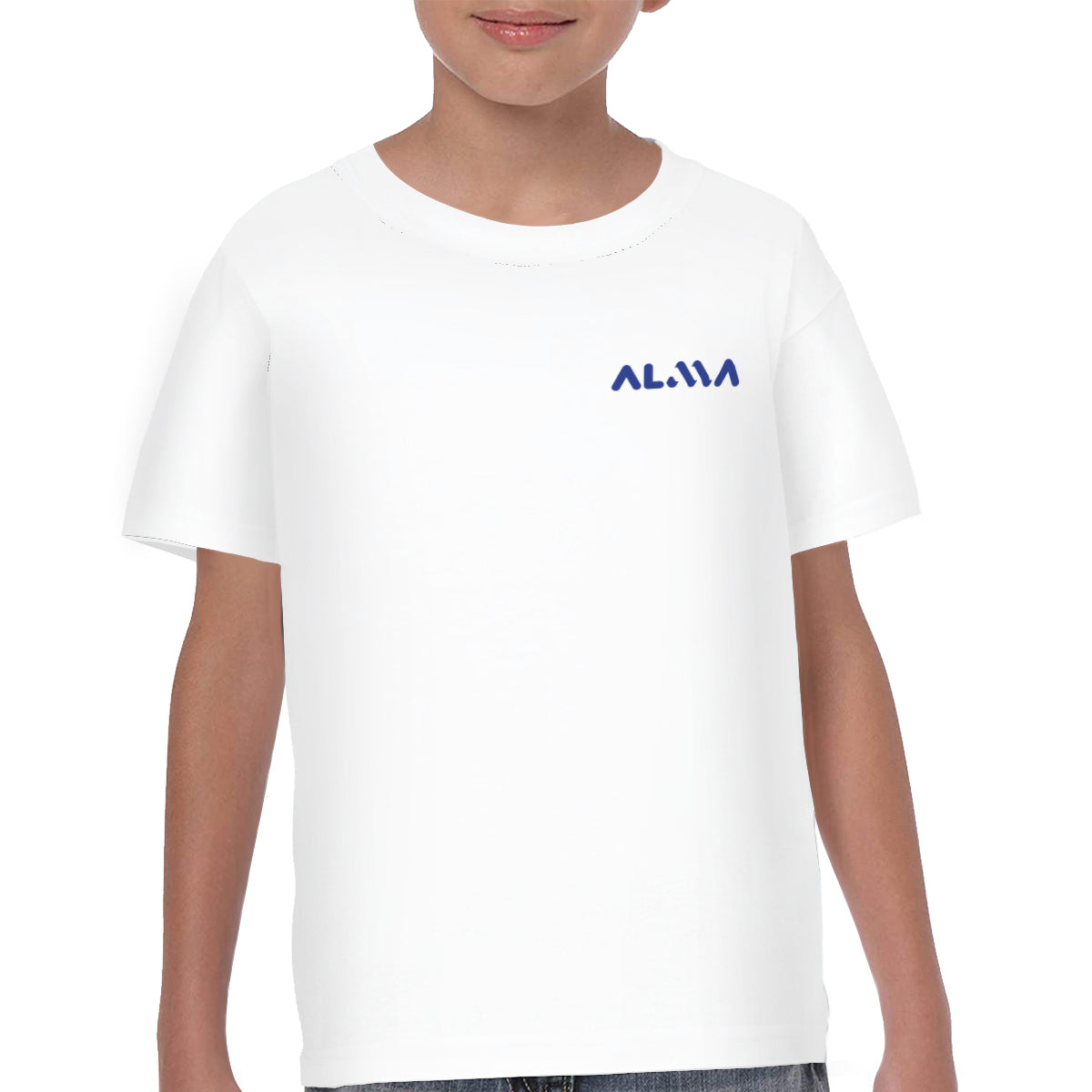 Mesh Fabric Youth T-shirt | Alma Brand