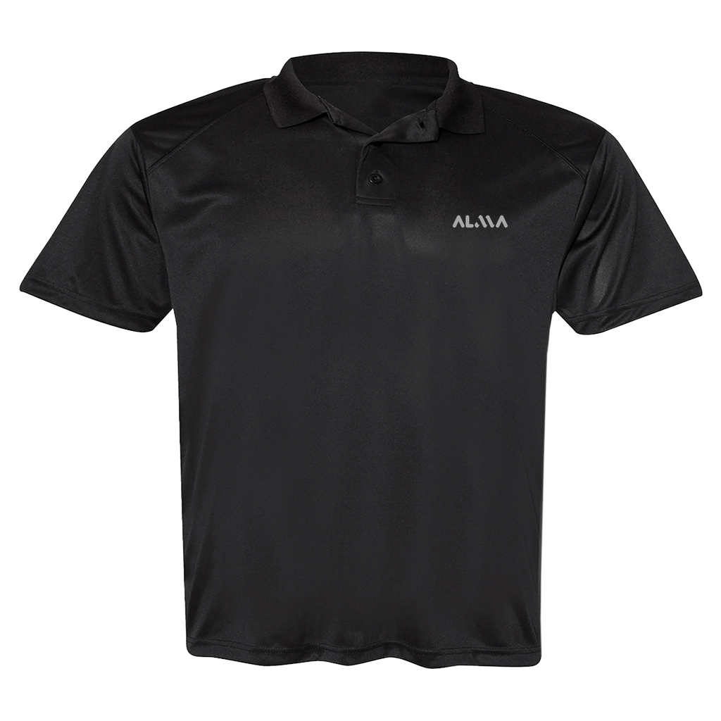 Men's Poly Buttoned Polo I Alma Brand