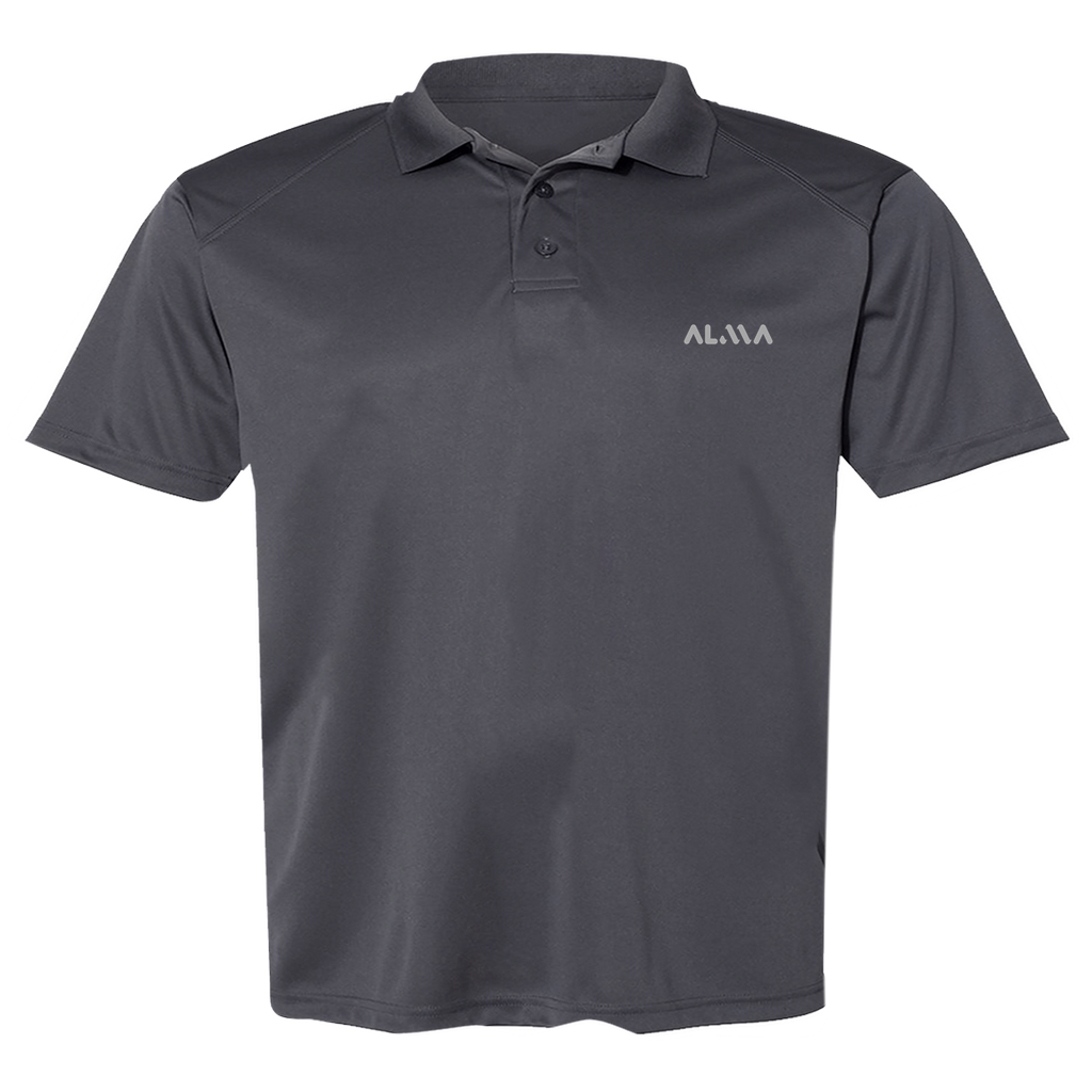 Men's Poly Buttoned Polo I Alma Brand