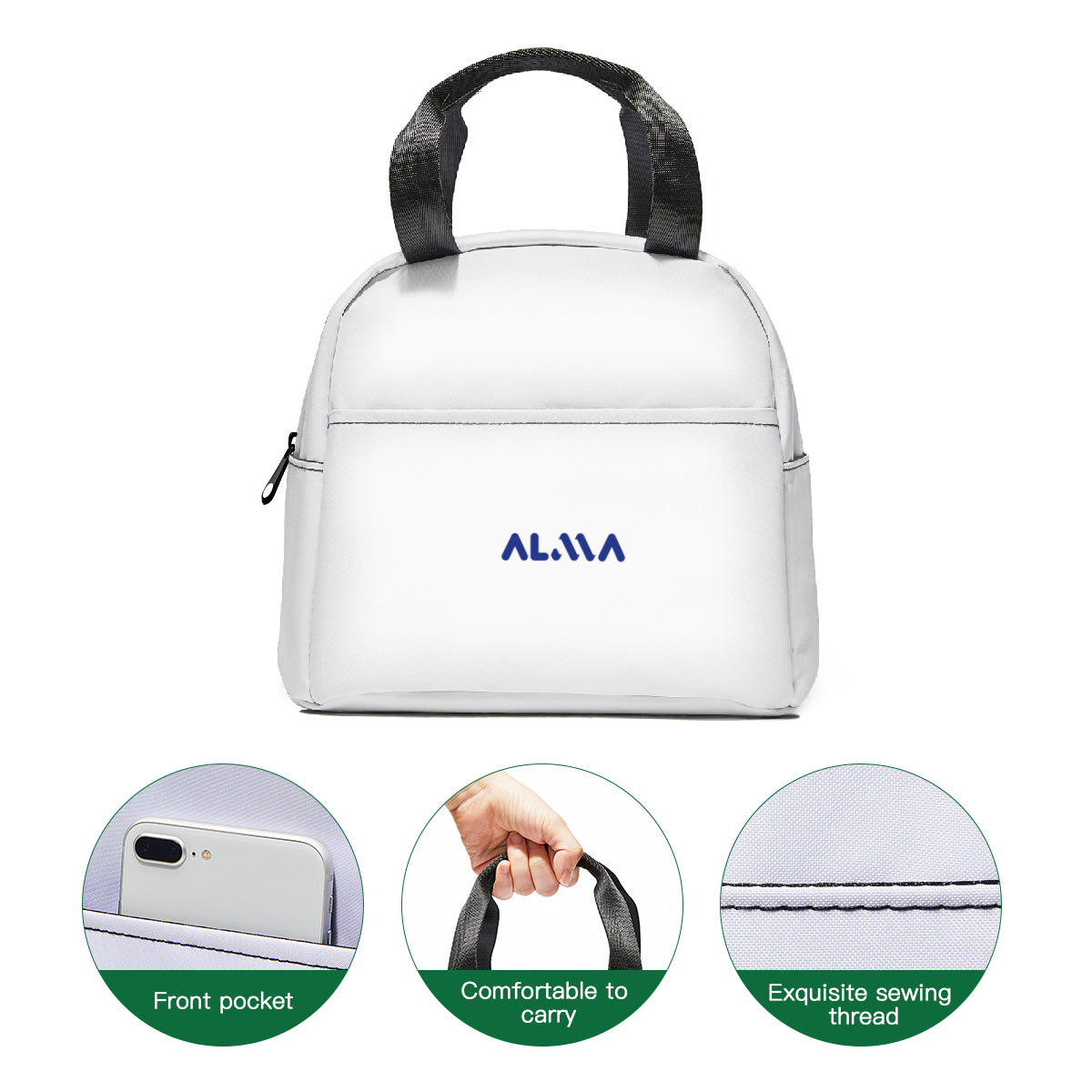 Canvas Insulated Lunch Bag | Alma Brand