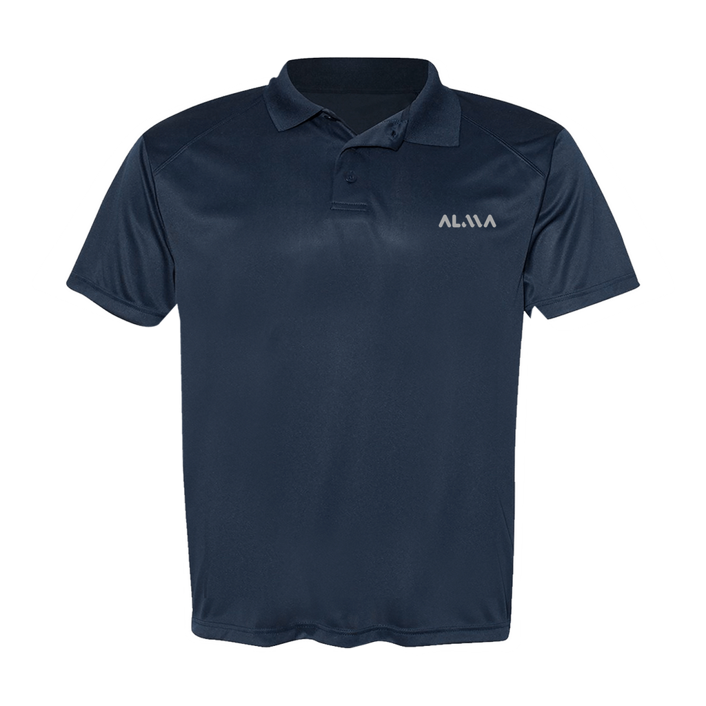 Men's Poly Buttoned Polo I Alma Brand