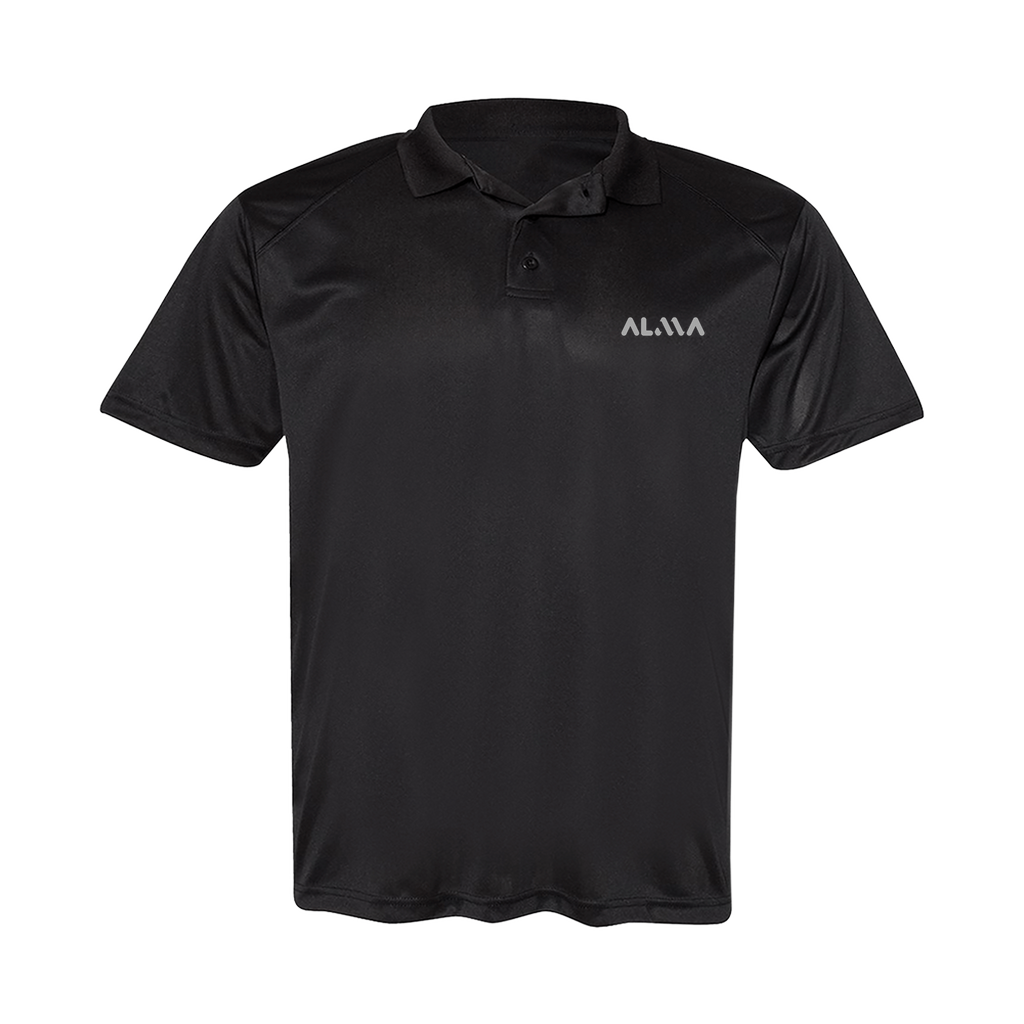 Men's Poly Buttoned Polo I Alma Brand