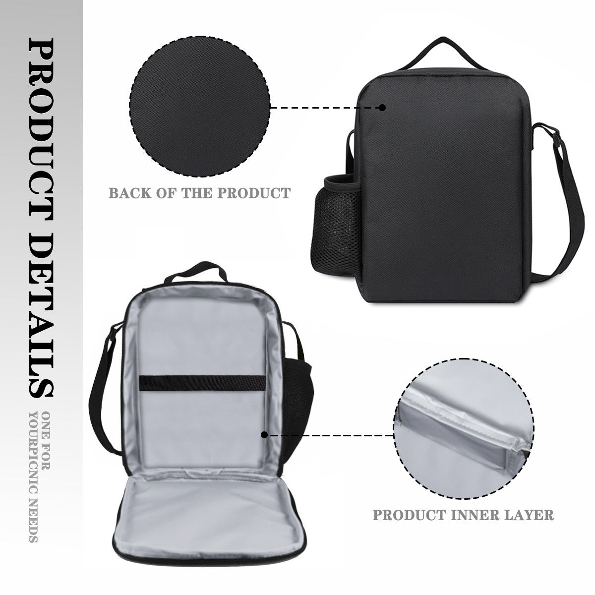 Lightweight Casual Backpack + Insulated Lunch Bag + Pencil Case Combo Series | Alma Brand