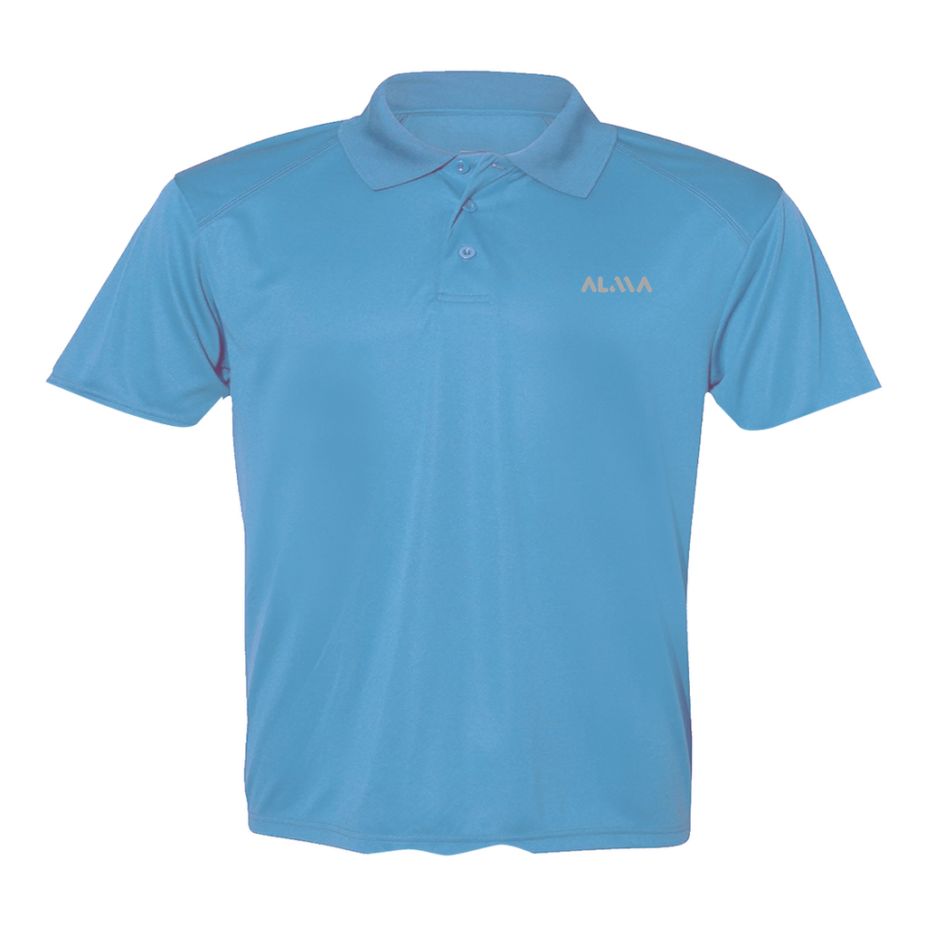 Men's Poly Buttoned Polo I Alma Brand