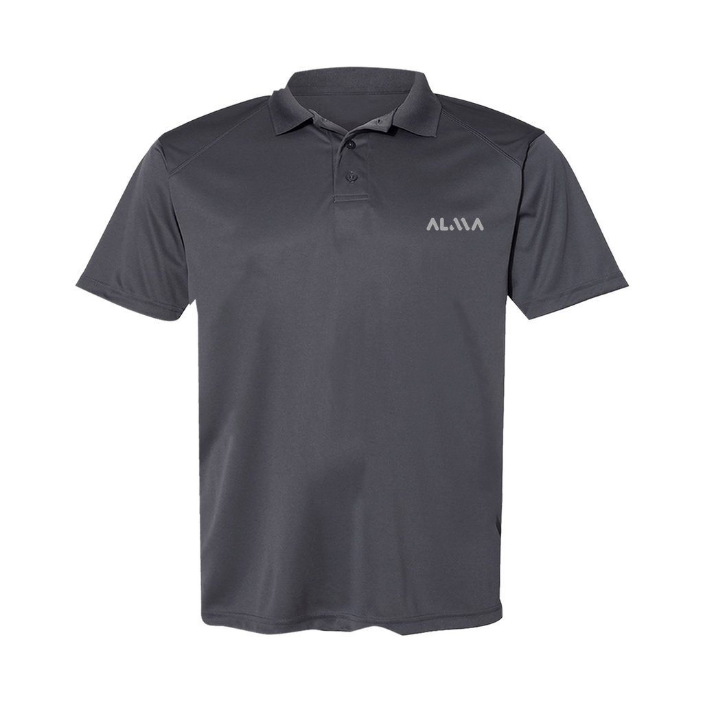 Men's Poly Buttoned Polo I Alma Brand