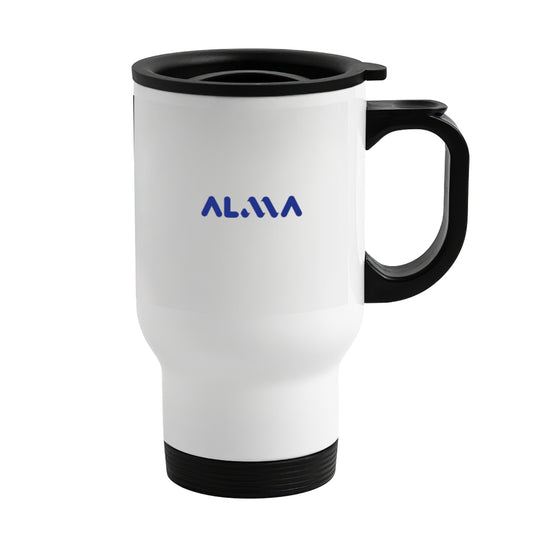 14oz Tumbler with Handle, Travel Mug | Alma Brand