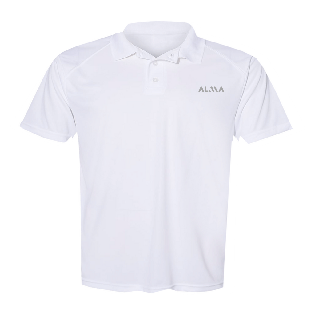 Men's Poly Buttoned Polo I Alma Brand