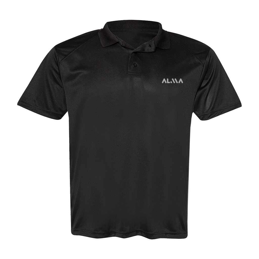 Men's Poly Buttoned Polo I Alma Brand