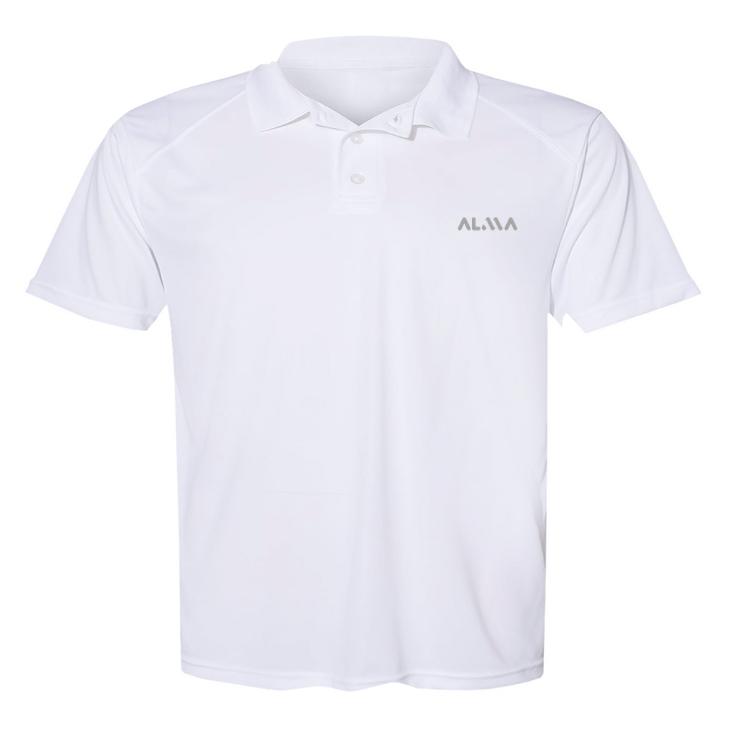 Men's Poly Buttoned Polo I Alma Brand