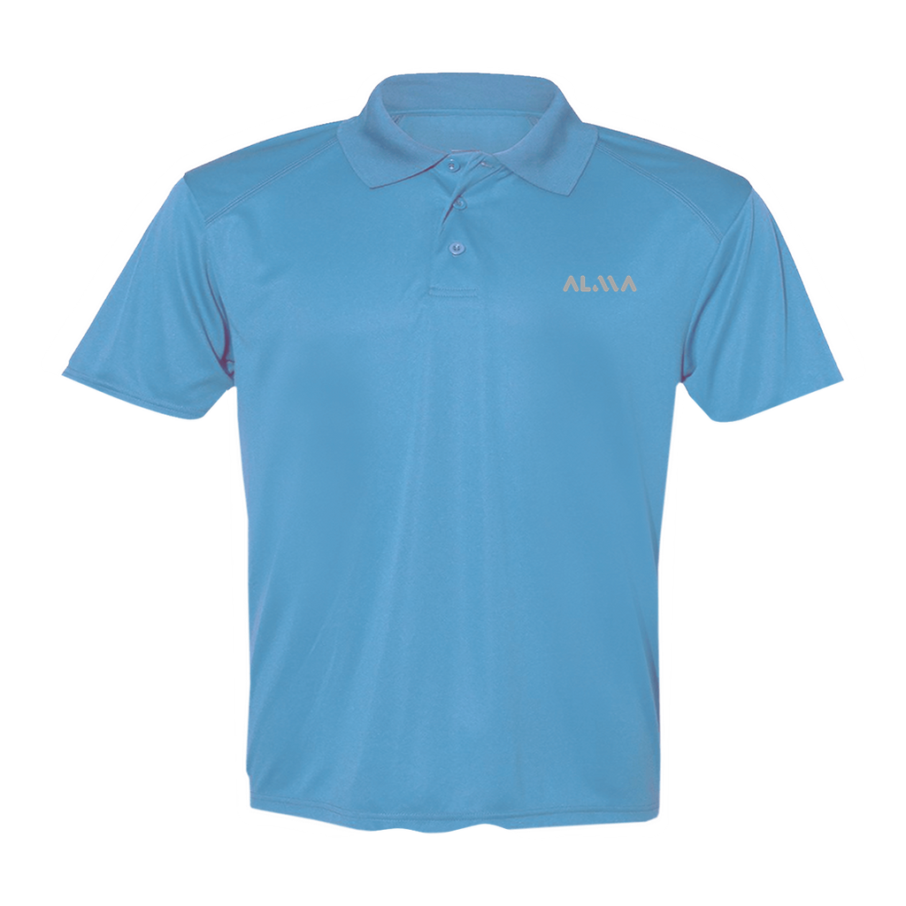 Men's Poly Buttoned Polo I Alma Brand