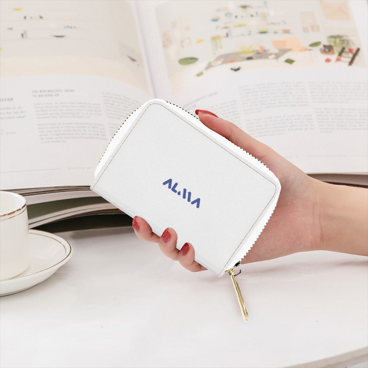 Card Holder Zipper Wallet | Alma Brand