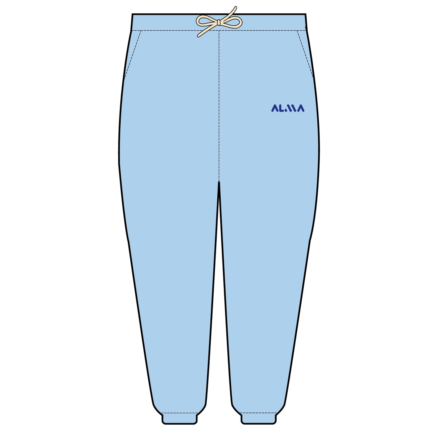 Unisex Garment-Dyed Lightweight Fleece Sweatpants