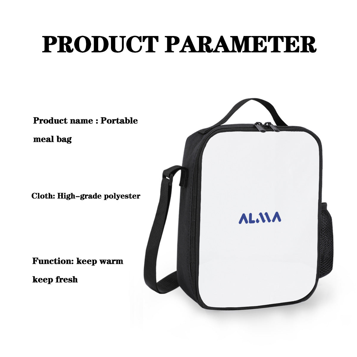 Square Insulated Lunch Bag | Alma Brand