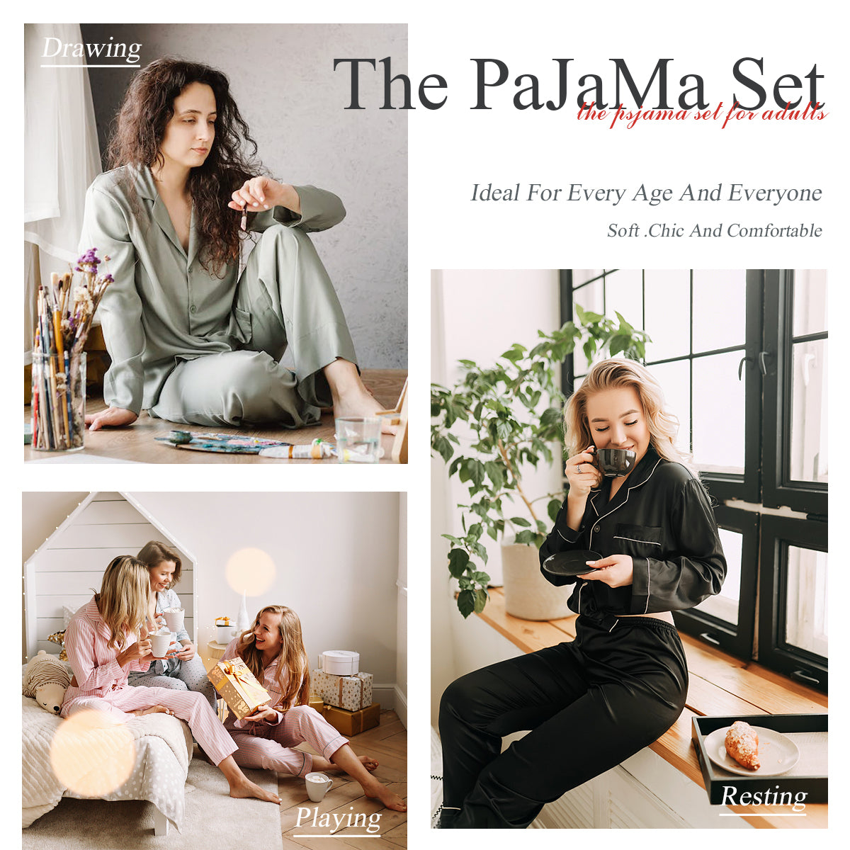 Women's Pajama Set Alma Brand 24040