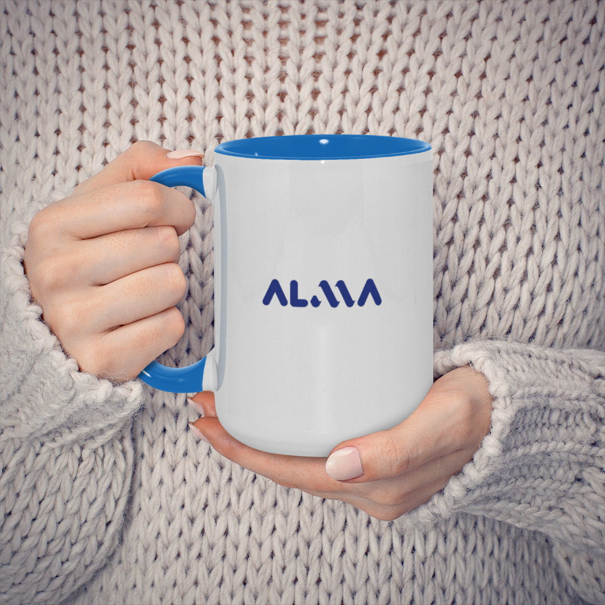 15oz Personalized Two-Tone Mug | Alma Brand