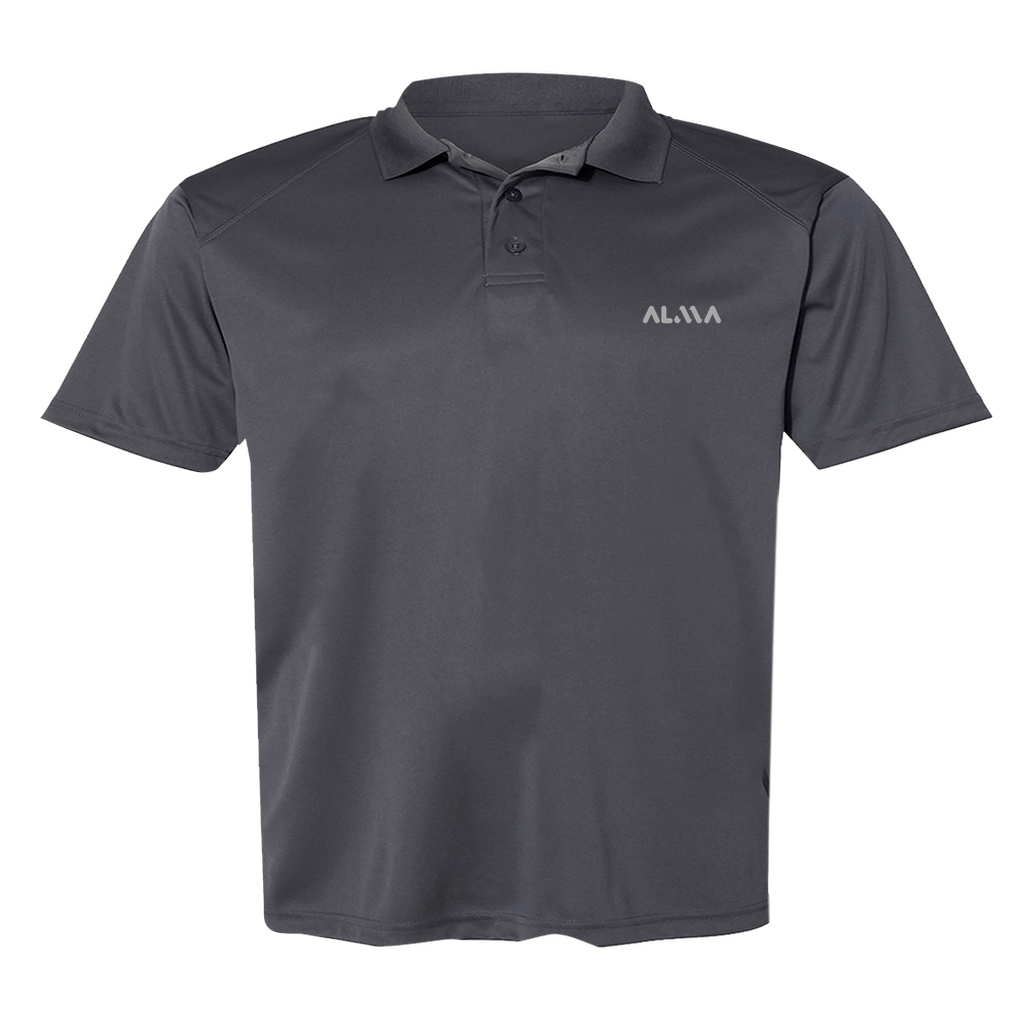 Men's Poly Buttoned Polo I Alma Brand