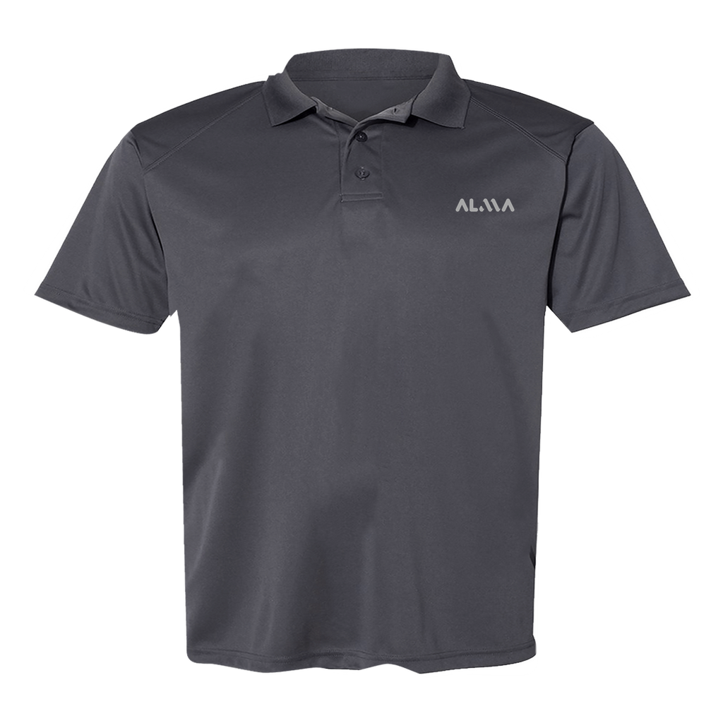 Men's Poly Buttoned Polo I Alma Brand