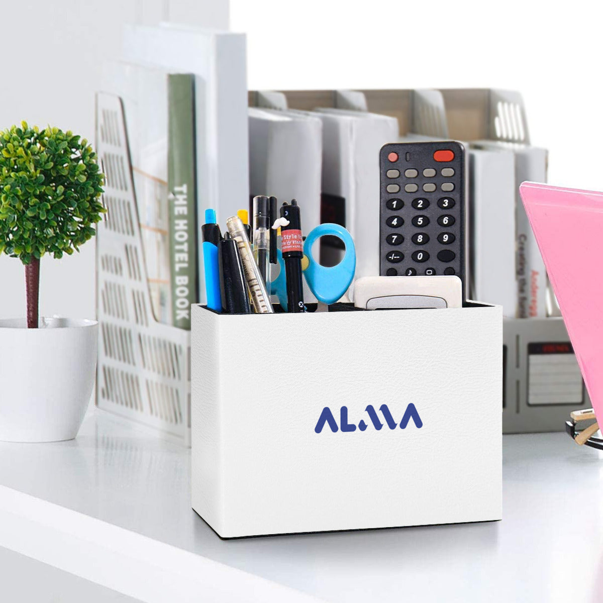 Retro Two-Compartment Pencil Holder｜Alma Brand