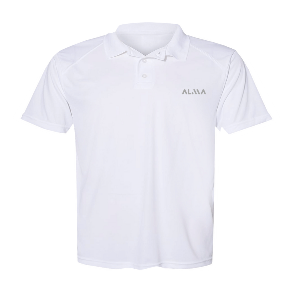 Men's Poly Buttoned Polo I Alma Brand