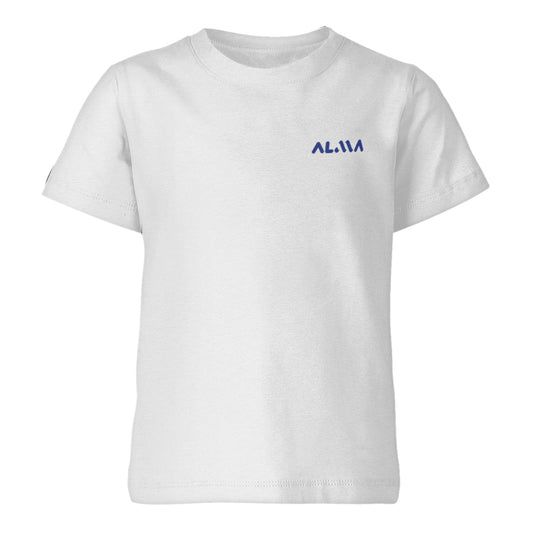 Youth Plain Fabric Short Sleeve T-shirt | Alma Brand