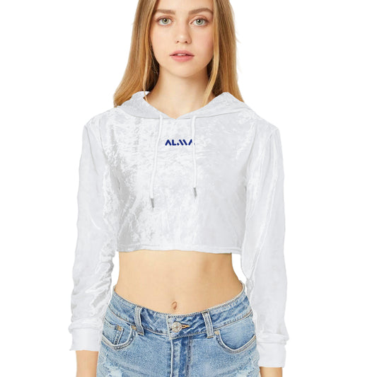 Women's Crop Top Hoodie Alma Brand 24050