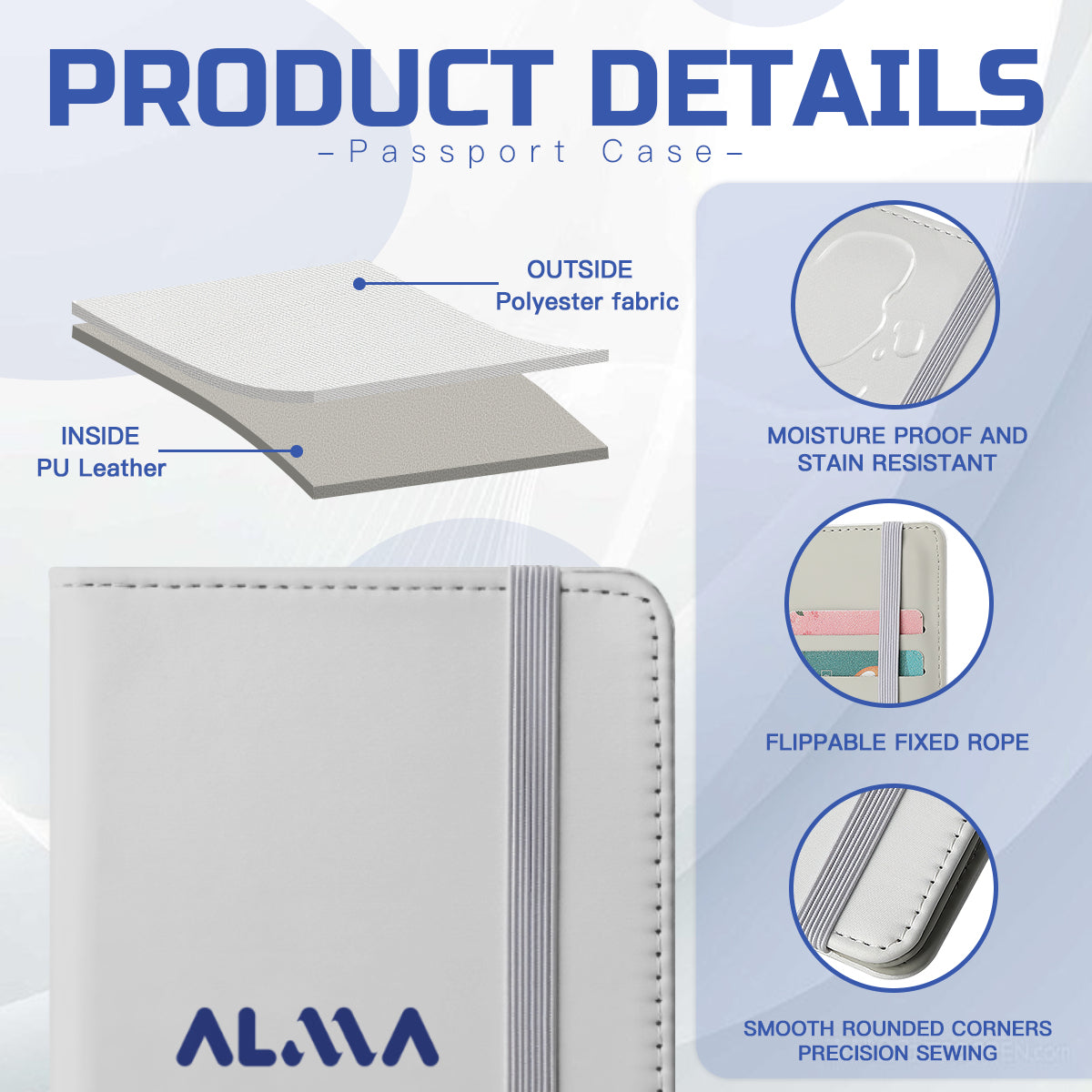 Passport Cover Passport Holder｜Alma Brand