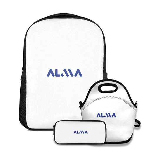 Ordinary School Bag + Meal Bag + Pencil Bag | Alma Brand