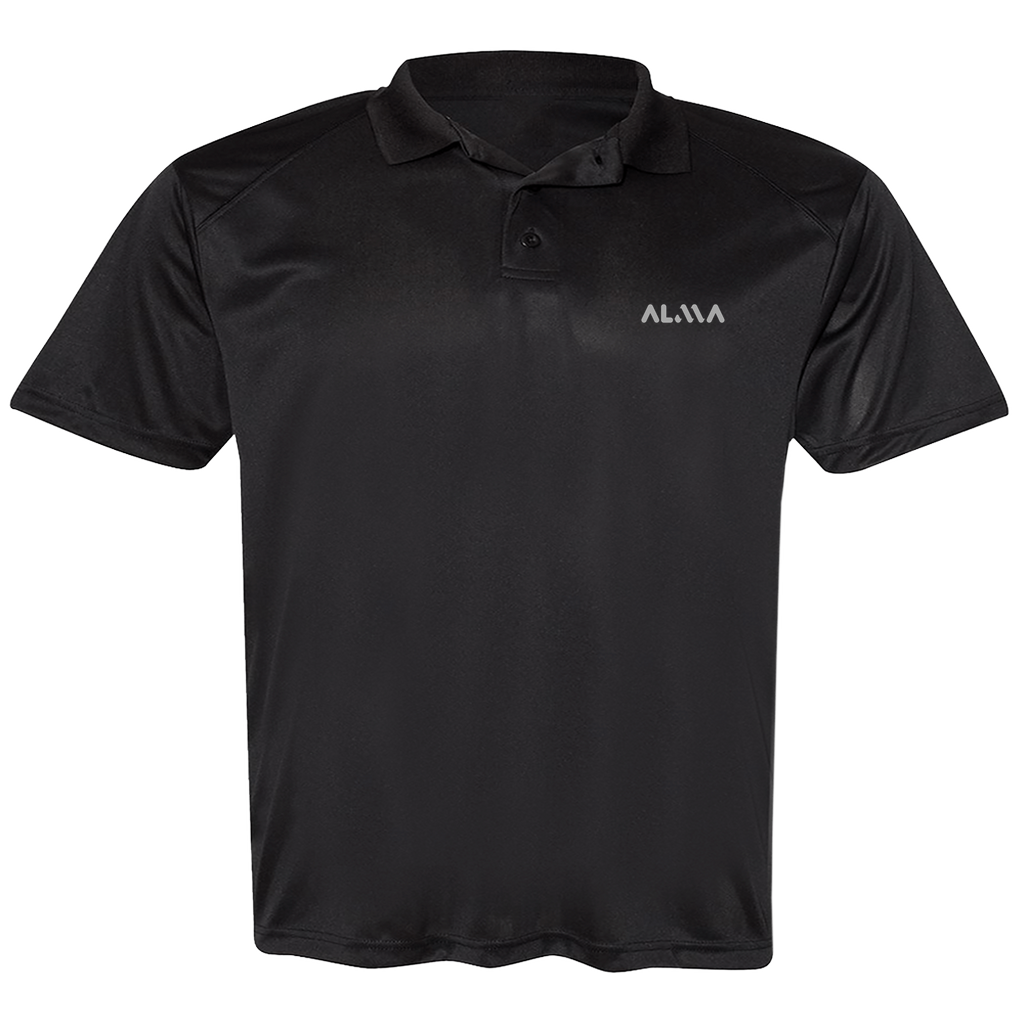 Men's Poly Buttoned Polo I Alma Brand