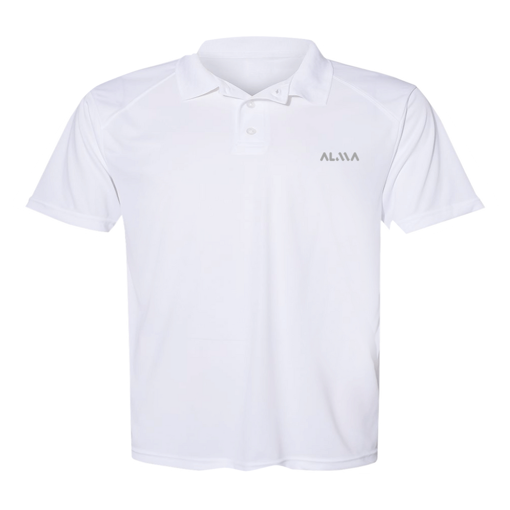 Men's Poly Buttoned Polo I Alma Brand