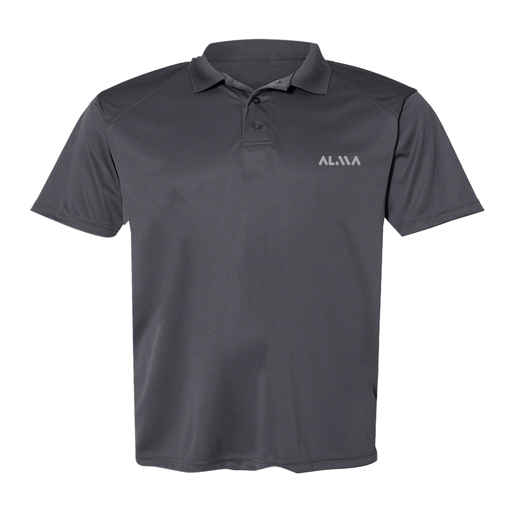 Men's Poly Buttoned Polo I Alma Brand