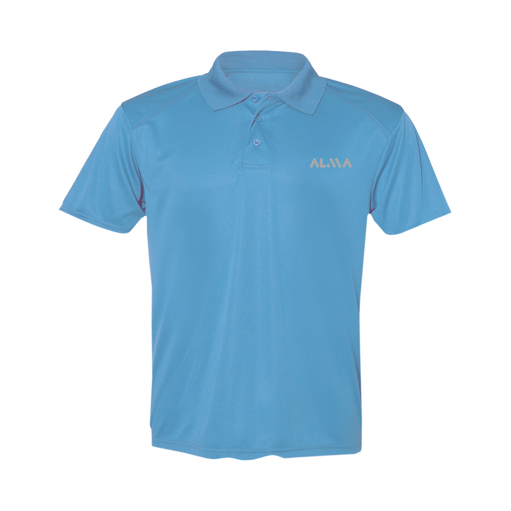 Men's Poly Buttoned Polo I Alma Brand